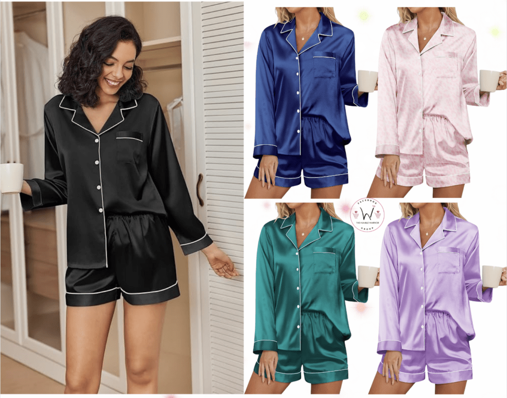 Ekouaer Silk PJ set!